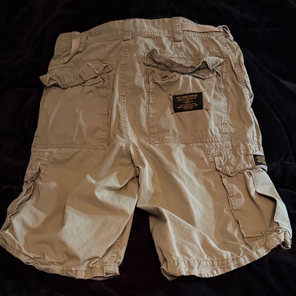 Polo by Ralph Lauren Beige Cargo Shorts
